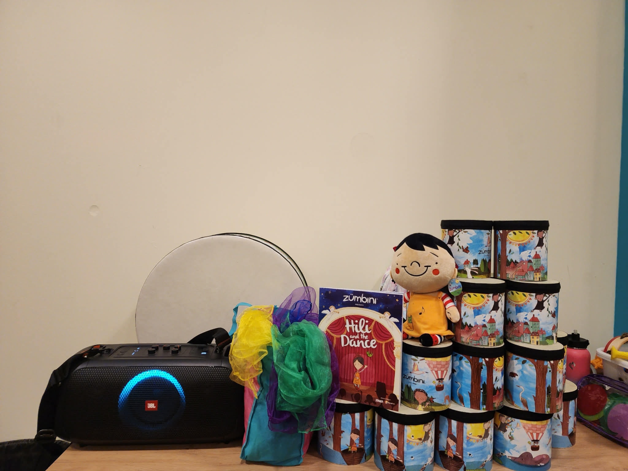 Zumbini drums and instruments